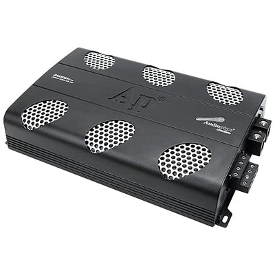Audiopipe 2500 Watts Full Range Class D Mosfet Amplifier (APHF-500.4D-H2), 4-Point Protection System, 2 Ohm, BTL Mode