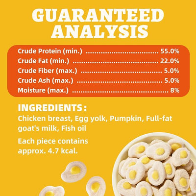 Wellix SunnyBites Freeze Dried& Chicken & Pumpkin Raw Treat