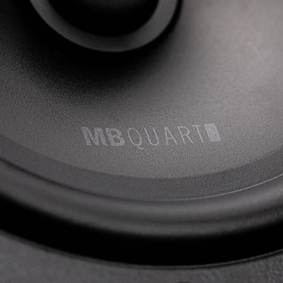 MB Quart Discus High-Performance 4" 2-Way Car Audio Component Coaxial Speakers, 80W Peak Power, 40W RMS, 4 Ohm, and 88db Sensitivity