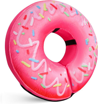 Inflatable Dog Cone Collar for After Surgery, Doggie Neck Blow up Donut Recovery ECollar, Soft Adjustable Dog Cone for Small Medium Large Dogs and Cats