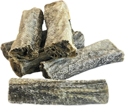 Hubert Pet Cod Skin Rolls, Single Ingredient Fish Skin Dog Treats, 1.5 lbs