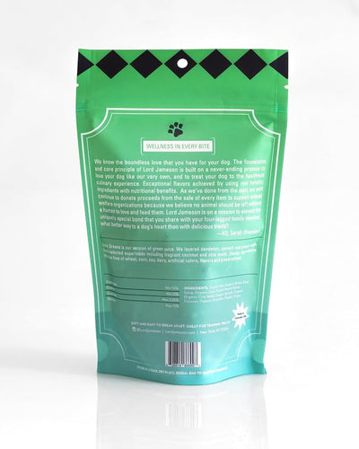 Golden Health and Daily Greens Bundle – Soft & Chewy Healthy Organic Dog Treats, Gluten-Free & Allergy-Friendly, Supports Digestive Health, Made in USA – Sensitive Stomach Dog Treats (2-Pack)