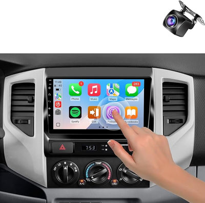 Leadfan Car Radio for Toyota Tacoma 2005-2015 Stereo Replacement （J.B.L Version） with Wireless Carplay Android Auto, 9'' Touchscreen in-Dash Bluetooth GPS Navigation WiFi SWC Backup Camera MIC 2+32G
