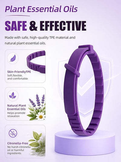 Calming Collar for Cats, 4 Pack – Waterproof Cat Calming Collars for Anxiety Relief and Stress, Breakaway Adjustable Pheromone Collar for Cats, Small Pet Dog & Puppy (Purple, Small)