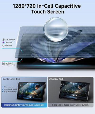4 Core 4G+128G Android Car Stereo for Chrysler 200 200C 2015 2016 2017 with 9 inch 1280*720 Incell Touchscreen DSP/Wireless Carplay/Android Auto, Sellrich Radio Bluetooth 5.0 FM/RDS/EQ SWC Backup Cam
