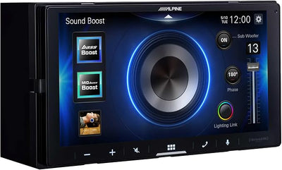 Alpine iLX-W670 Digital Multimedia Receiver with CarPlay and Android Auto Compatibility