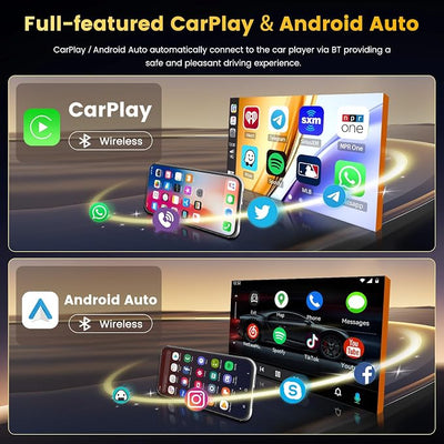 4+128GB Android 15 Car Stereo for Toyota Corolla EX 2005-2012 Wireless Carplay Android Auto, 9 Inch Incell Touch Screen Car Stereo with GPS, Backup Camera, Bluetooth, FM/RDS, EQ, WiFi, SWC | Carplay Android Auto, Mirror Link,9"Incell Touch Screen Car R...