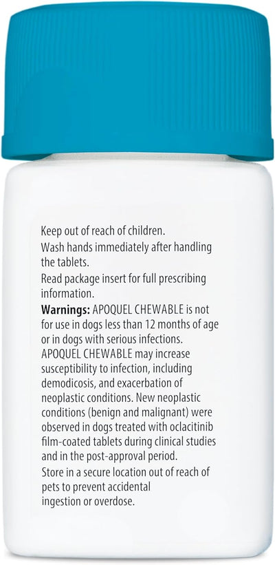 Apoquel Chewable (oclacitinib chewable Tablet) for Dogs, 16 mg, 30 Tablets