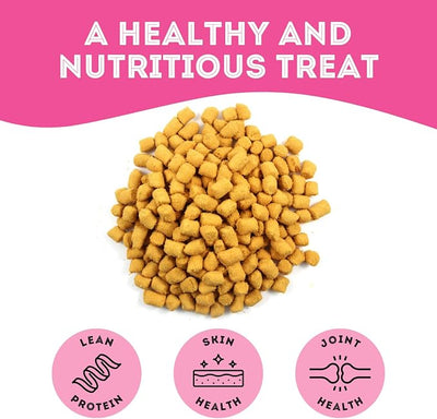 The Granville Island Pet Treatery Dehydrated Wild Salmon Treats for Dogs & Cats (1.76 oz, Pack of 1) Single Ingredient to Maintain Nutrients Vitamins and Healthy Oils Made in Canada