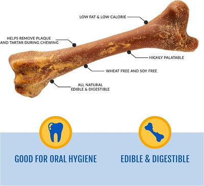 N-Bone 3.2-Ounce The Original Bagged Bone Treat For Dogs, Large, Chicken Flavor