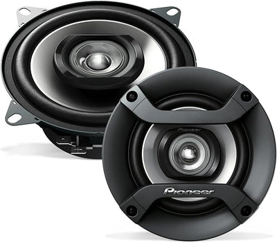 Pioneer F-Series TS-F1035R 4” 2-Way Speakers (Pair) – 150W Max, Balanced Sound + Smooth Treble, Great Stock Replacement, High-Efficiency Speaker Designed for OEM Power