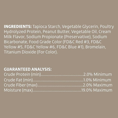 Wonder Bound Peanut Butter Flavor Dog Twist Sticks - 55 Count - Rawhide-Free Dog Treats, Dental Health Chews for Plaque & Tartar Control, Easy to Digest, Long-Lasting