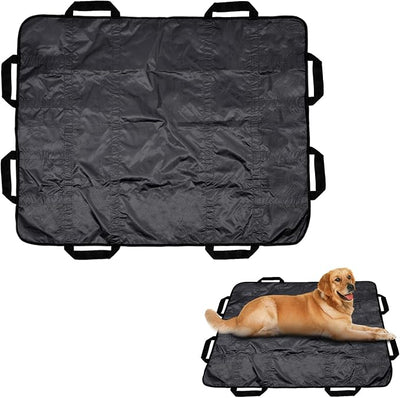 Dog Stretcher for Large Dogs, Dog Stretcher, Portable Stretcher, Emergency Animal Carrier Capable of Holding up to 300 pounds with 8 Handles(Gray)