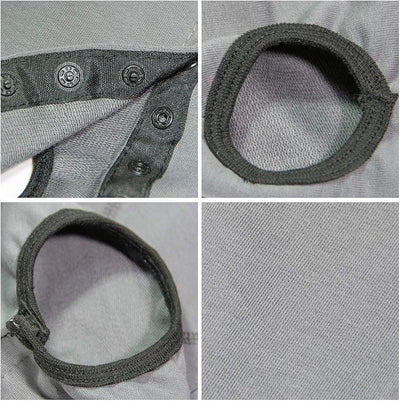 Dog’s Recovery Suit Post Surgery Shirt for Puppy, Wound Protective Clothes for Little Animals(Grey-m)