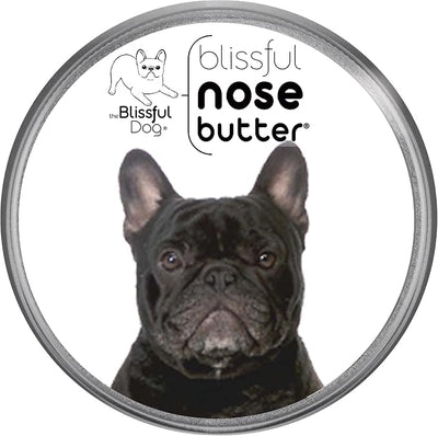 The Blissful Dog French Bulldog Brindle Nose Butter, Versatile Dog Nose Balm for Dry Nose, Handcrafted Nose Moisturizer, Easy-to-Apply Dog Essentials, Unscented, 4 oz.