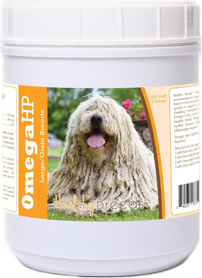 Healthy Breeds Kerry Blue Terrier Omega HP Fatty Acid Skin and Coat Support Soft Chews 90 Count