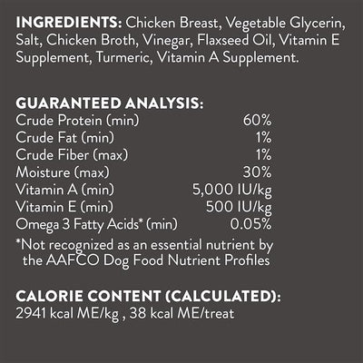 Dogswell Immune System Jerky Dog Treats, Chicken Breast, 12 oz. Pouch