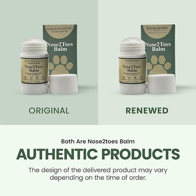 Dog Paw & Nose Balm Stick – Lick Safe Moisturizer for Dry Cracked Paws, Nose & Elbows | For Dogs & Cats | Hot Pavement, Snow, Ice & Road Salt | Beeswax, Coconut Oil & Oat Extract | 1.4 oz