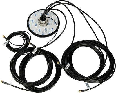 Proxicast 5-in-1 Professional Low-Profile MIMO LTE + Wi-Fi + GPS Screw Mount Combination Vehicle Antenna Compatible with Cradlepoint, Digi, Peplink and Other Modems/Routers (ANT-500-221)