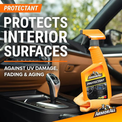 Armor All Ultimate Premier Car Care Kit, 8 Pieces, Includes Tire and Wheel Cleaners, Exterior and Interior Car Cleaning Supplies