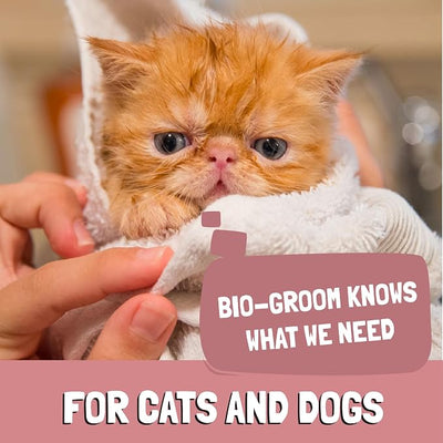 Bio-Groom Ear Mite Treatment - Dog Ear Infection Treatment, Cruelty-Free, Made in USA, Dog Ear Drops, Gentle Wax Remover, Ear Cleaner for Dogs and Cats - 4 fl oz 1-Pack