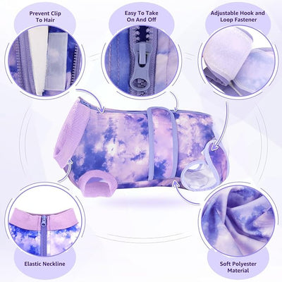 SlowTon Dog Surgery Recovery Suit - Zipper On Dog Onesies After Surgery for Female Male Dogs, Abdominal Wounds Bandages Cone/E-Collar Alternative Dogs Body Suit Shirt Anti-Licking (Purple,3XL)