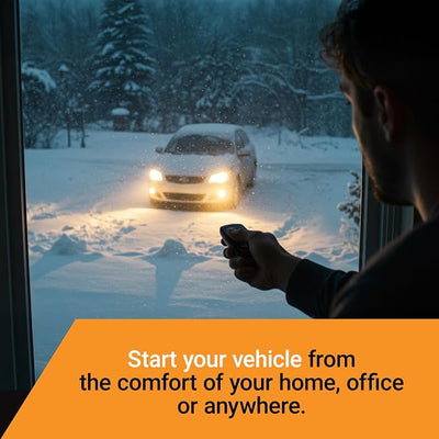 Start-X Remote Starter Kit for Ford Transit 150, 250, 350 (2015, 2016, 2017, 2018, 2019) Vehicles with Key Ignition | Plug & Play Install | Use Your OEM Key Fob | Zero Wire Splicing