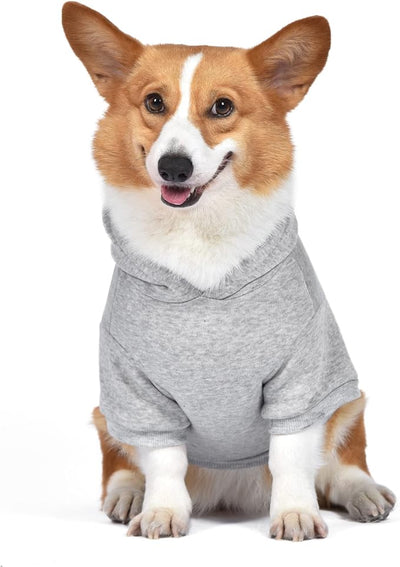 Star Wars for Pets The Mandalorian Dog Hoodie with Leash Attachment Hole, Officially Licensed Star Wars Dog Apparel, Machine Washable Polyester, Grey, Size Extra Large