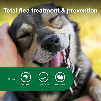 Advantage II Medium Dog Vet-Recommended Flea Treatment & Prevention | Dogs 11-20 lbs. | 4-Month Supply