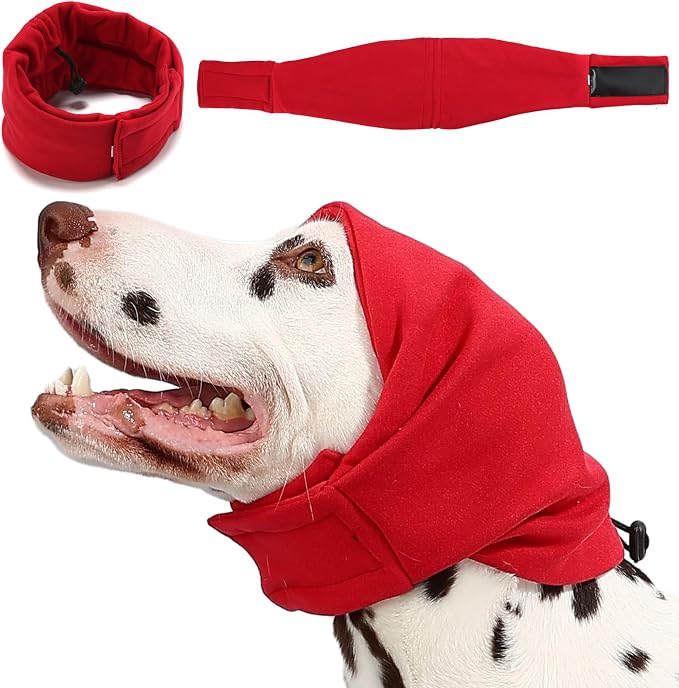 Dog Ear Muffs Dog Head Ear Warp Anxiety Relief Noise Protection