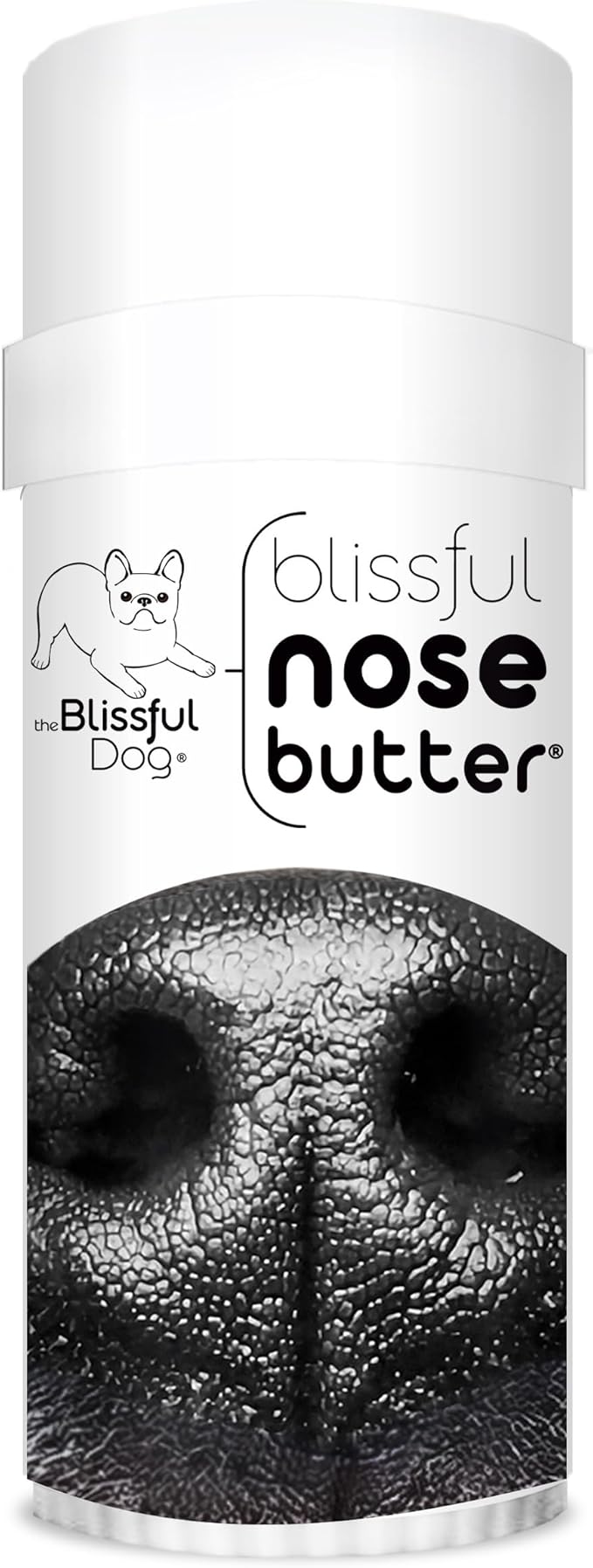The Blissful Dog Every Dog Nose Butter, Versatile Dog Nose Balm for Dry Nose, Handcrafted Nose Moisturizer, Easy-to-Apply Dog Essentials, Unscented, 2.25 oz.