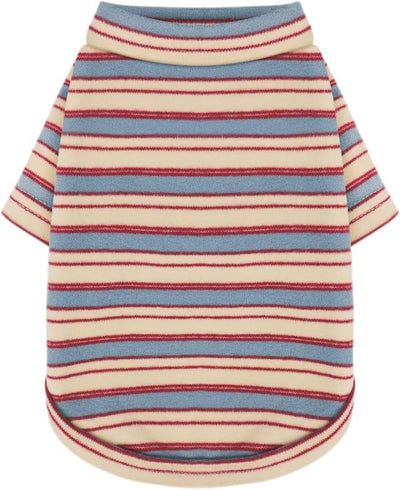 Stylish Striped Block Dog Shirt, Comfortable, Breathable, and Wrinkle-Resistant. Perfect Apparel for Small, Medium, & Large Dogs, a Must-Have for Pet Lovers 4XL