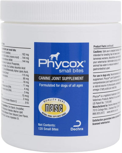 Joint Supplement Small Bites for Dogs, 120 Ct