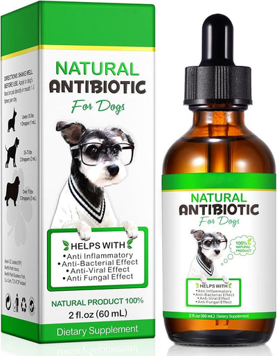 Dog Antibiotics Antibiotics for Dogs Dog Eye Infection Treatment Dog Cough Treatment Dog Cough Treatment 2.02fl.oz (60ml)