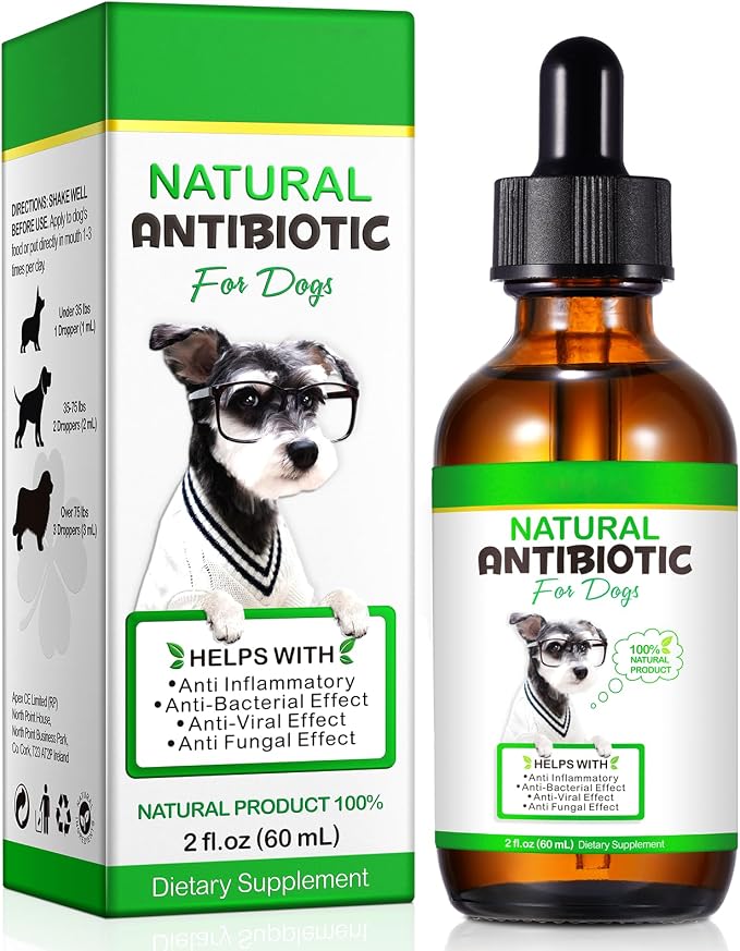 Dog Antibiotics Antibiotics for Dogs Dog Eye Infection Treatment Dog Cough Treatment Dog Cough Treatment 2.02fl.oz (60ml)
