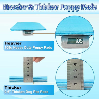 Dogcator Dog Pee Pads Extra Large 30"x36", 30 Count Super Absorbent Pee Pads for Dogs, Disposable Urine Bed Pads for Doggie, Thicken XXL Puppy Pads, Piddle Pads X-Large for Indoor, Outdoor Use