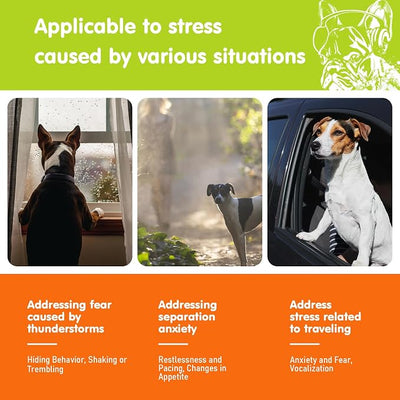 ZINGLY Hemp Calming Chews for Dogs Anxiety Relief, Dog Calming Chews - Anxiety Relief Treats, Anxiety Relief for Dogs Calming Treats, Calming Care for Dogs - Separation Aid, Barking, Bacon, 120 Counts