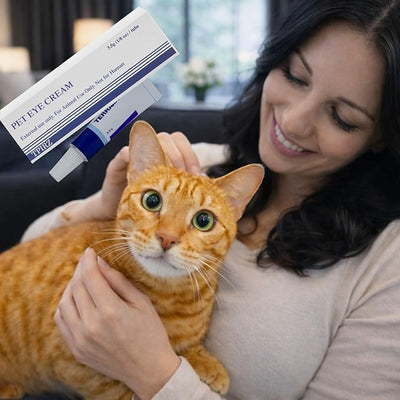 Pet Eye Cream for Cats, Dogs, Puppies, Kittens, Horses, Cattle, Sheep, Birds - 1 Pack