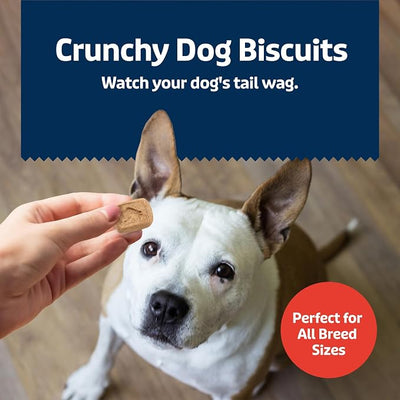 Blue Buffalo Health Bars Mini Crunchy Dog Biscuits, Oven-Baked with Natural Ingredients, Bacon, Egg & Cheese, 32-oz Bag