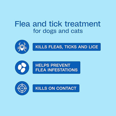 ADAMS Plus Flea & Tick Shampoo with Precor for Dogs, Cats, Puppies & Kittens, Flea Shampoo to Treat Infestations, Kills Ticks, Fleas, Flea Eggs & Lice, Cleans and Conditions Coat, 24 Ounces