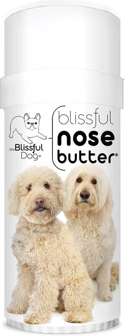 The Blissful Dog Goldendoodle Nose Butter, Versatile Dog Nose Balm for Dry Nose, Handcrafted Nose Moisturizer, Easy-to-Apply Dog Essentials, Unscented, 2 oz.