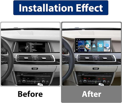 for BMW 5 Series（F07） Gran Turismo (GT) 2013-2016 (NBT) 12.3" Linux CarPlay Android Auto Navigation Stereo GPS Radio Display IPS Touchscreen Headunit Tablet Media Player
