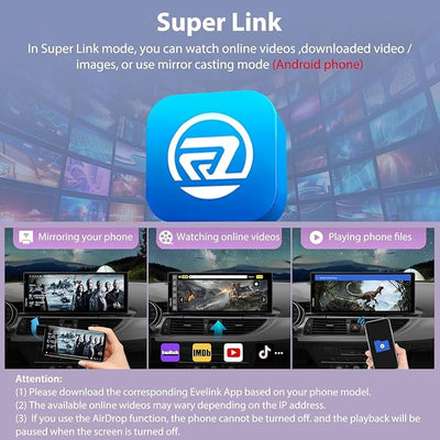 Carpuride W904 Wireless Carplay & Android Auto with Dash Cam | 10.26" HD IPS Touch Car Play Screen for Car, 4K Front & 1080P Rear Camera, Loop Recording, Bluetooth Audio, Mirror Link, GPS