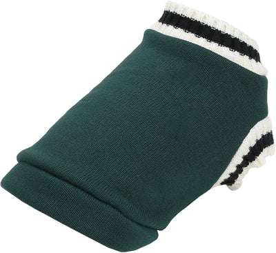 Pet Warm Coat, V Neck Striped College Uniform Pet Knitting Flocking Clothes Vest for Puppy Small Medium Dogs Autumn and Winter Apparel