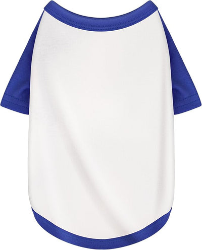 Stylish White Color Block Dog Shirt: Premium Polyester, Comfortable, Breathable, and Wrinkle-Resistant. Perfect Apparel for Small, Medium, & Large Dogs, a Must-Have for Pet Lovers 2XL