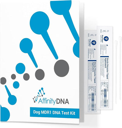 Dog Multidrug Resistance 1 (MDR1) DNA Test Kit | Home Sample Collection Kit for 1 Canine | Puppy MDR1 Testing Kits | Results in 7 Working Days | A Complete Kit with No Extra Fees