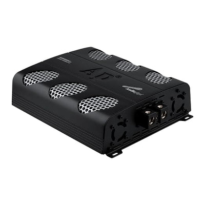 Audiopipe 5000 Watts Full Range Class D Mosfet Amplifier (APHF-5000D-H1), 4-Point Protection System, 1 Ohm, BTL Mode, Remote Bass Control Knob