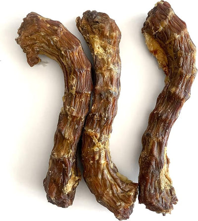 Duck Necks for Dogs, Raised & Made in USA, All-Natural Dog Chews, Treats (Pack of 12)