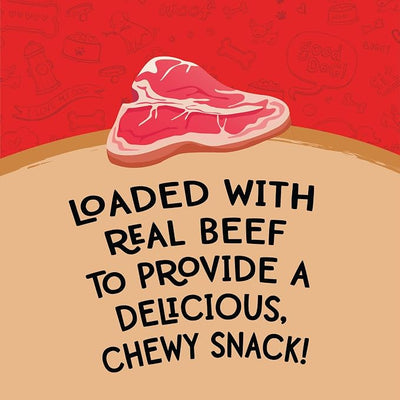 Meaty Treats Mini Dogs Beef & Cheese Flavor Soft & Chewy Dog Treats, 25-oz.