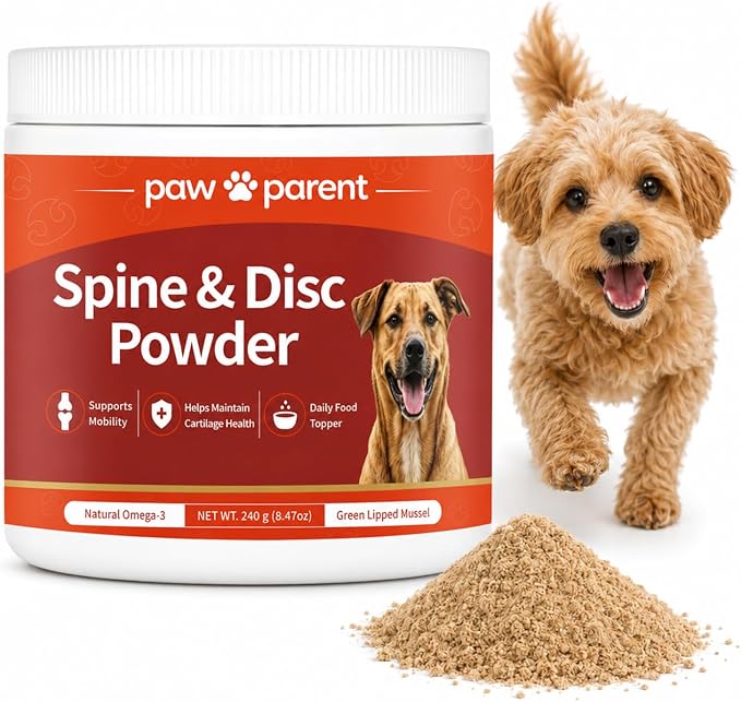 Green Lipped Mussel, Macho S Secret Powder for Dogs, Paw Parent Powder Supplement Multivitamin，1pcs